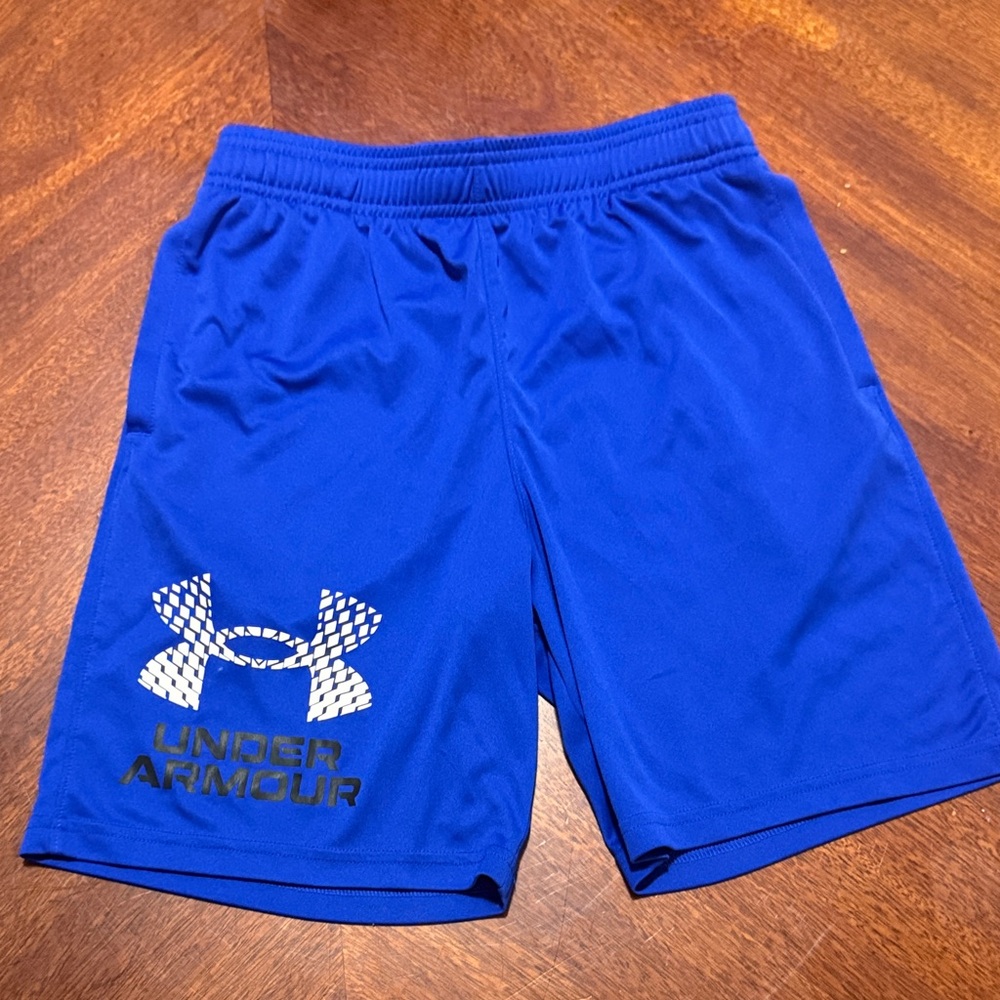 Under Armour Kids Blue Athletic Shorts